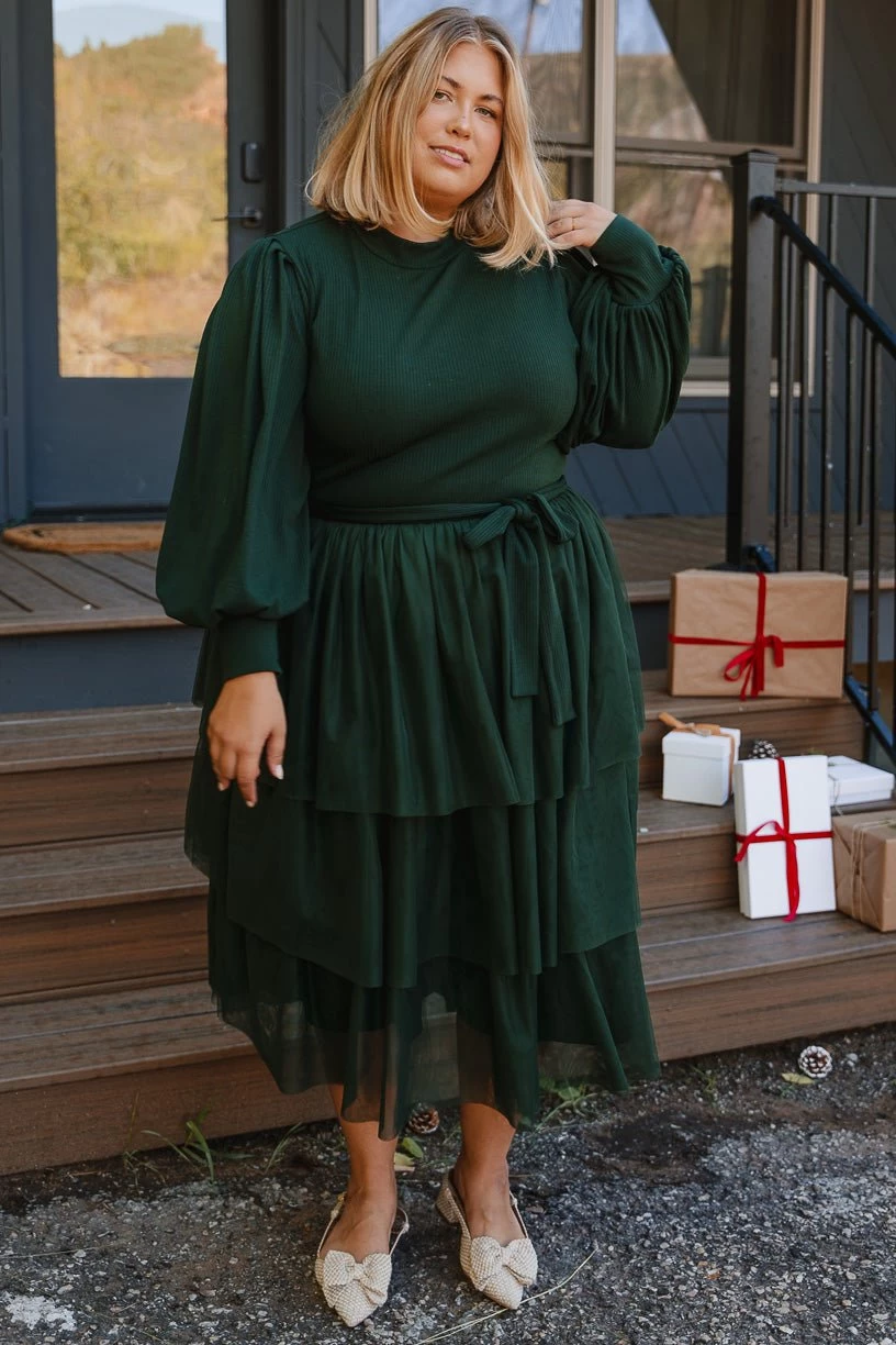 Cosette Dress In Green - FINAL SALE - Image 12