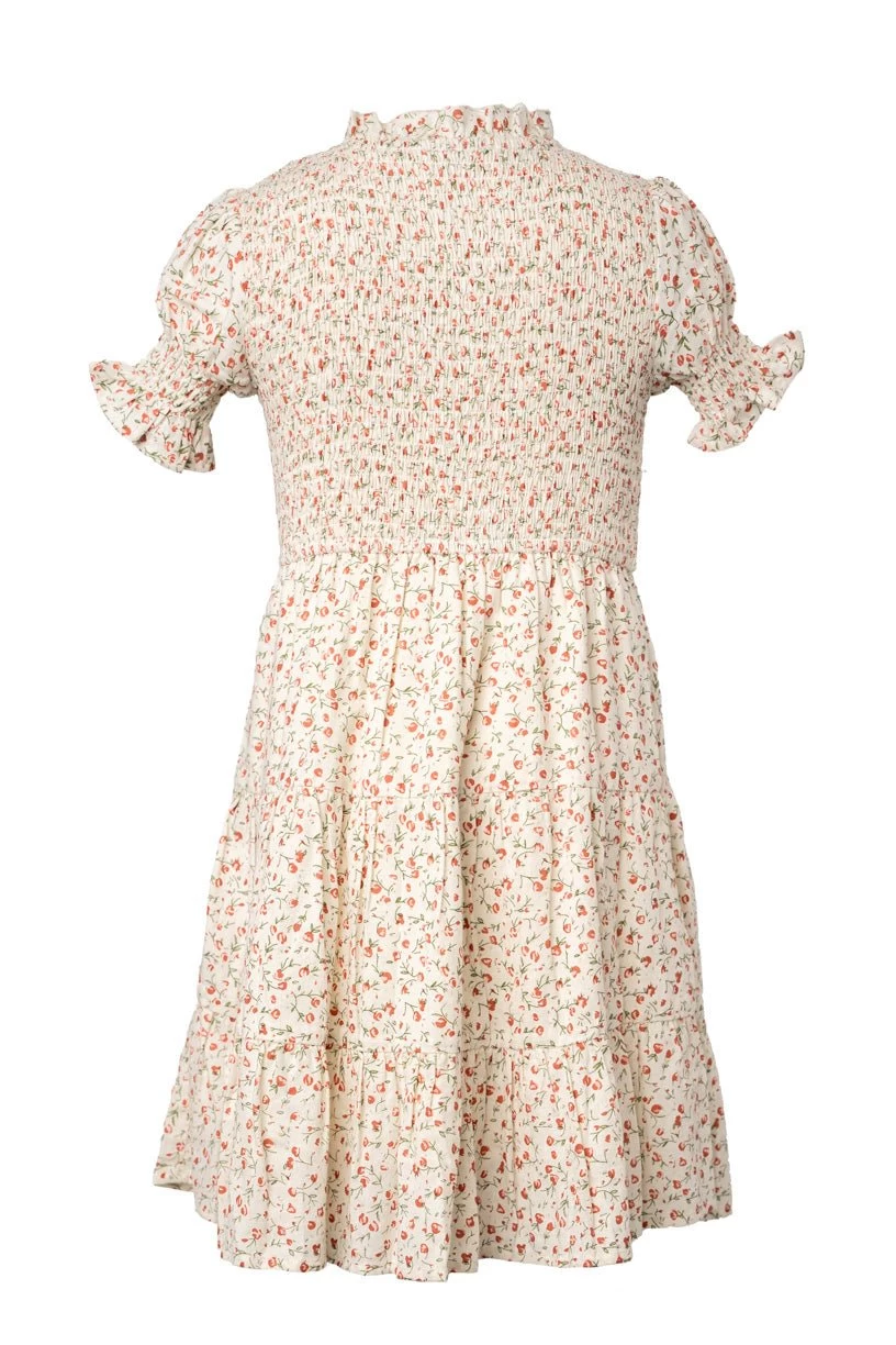 Mini Delia Dress In Ditsy Floral - Image 7