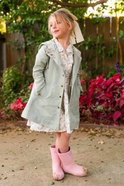 Mini Kensington Raincoat Made With Liberty Fabric