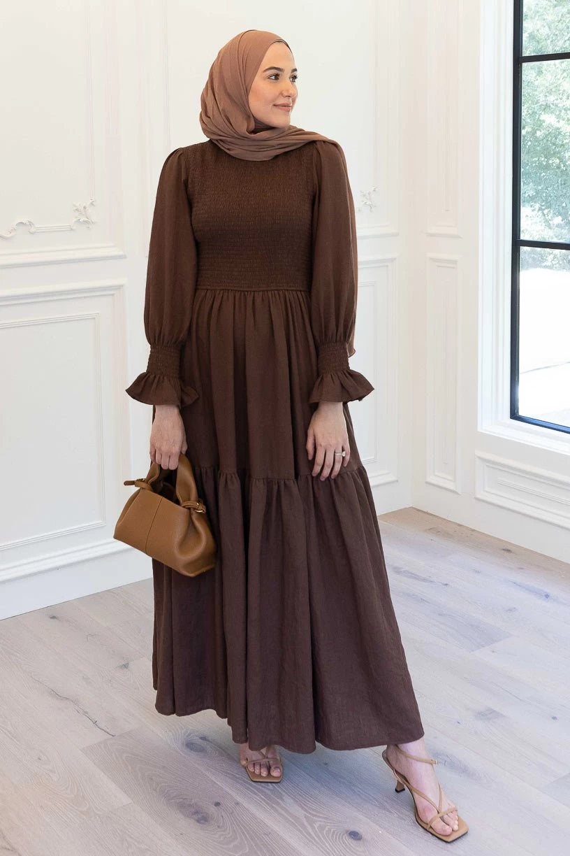 Leena Dress In Java - FINAL SALE - Image 6