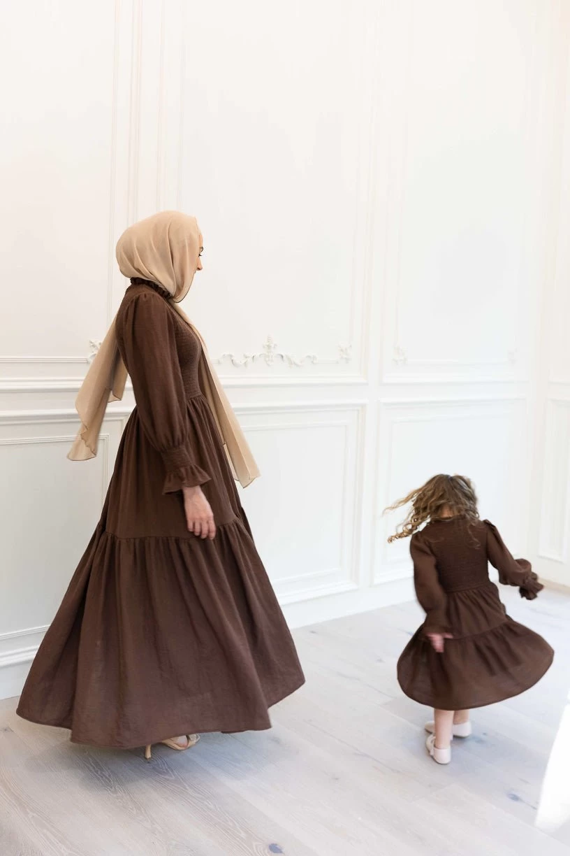 Leena Dress In Java - FINAL SALE - Image 7