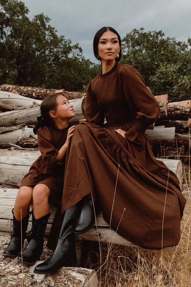 Leena Dress In Java - FINAL SALE - Image 3