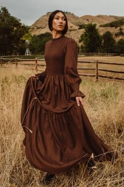 Leena Dress In Java - FINAL SALE