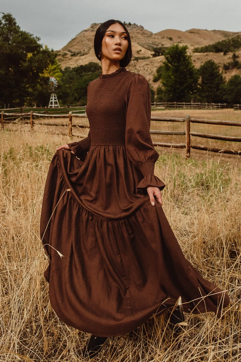 Leena Dress In Java - FINAL SALE