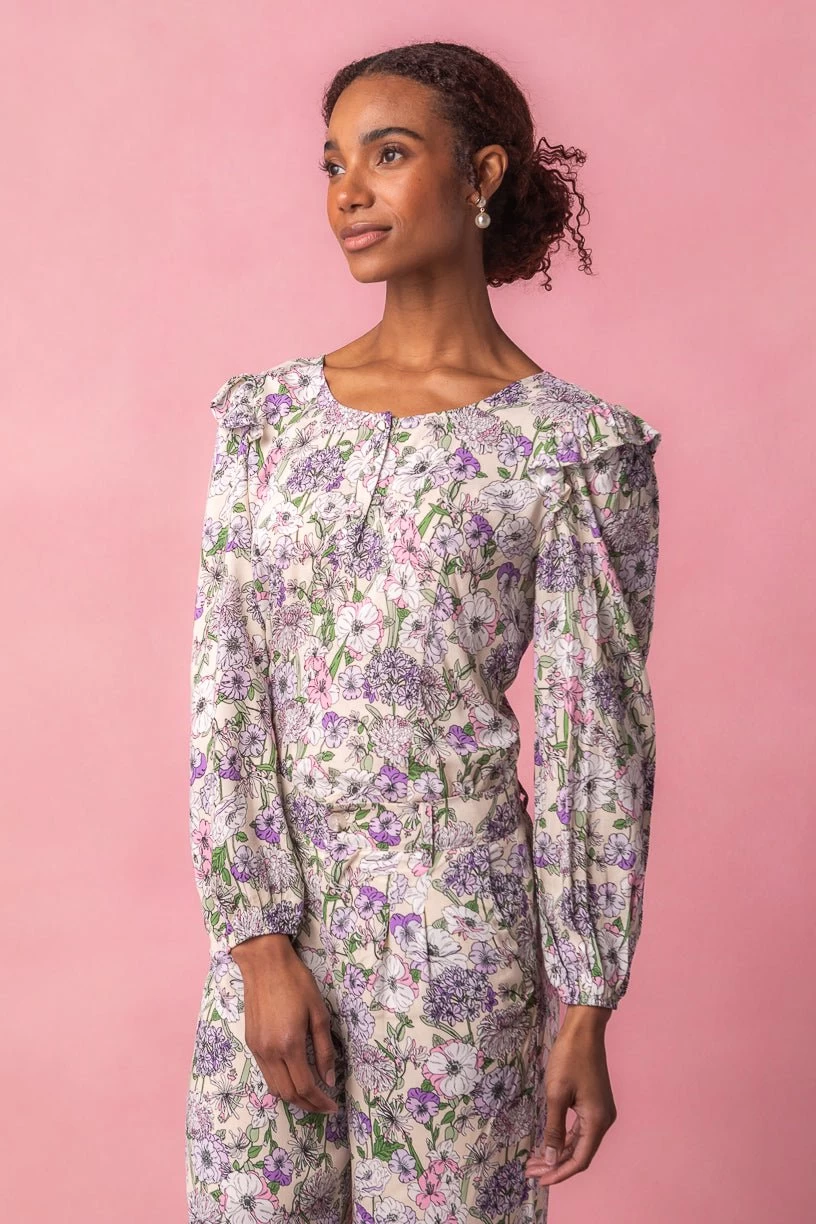 Lo Blouse In Floral Bloom
