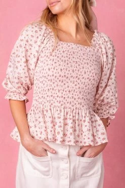 Madeline Top In Pink