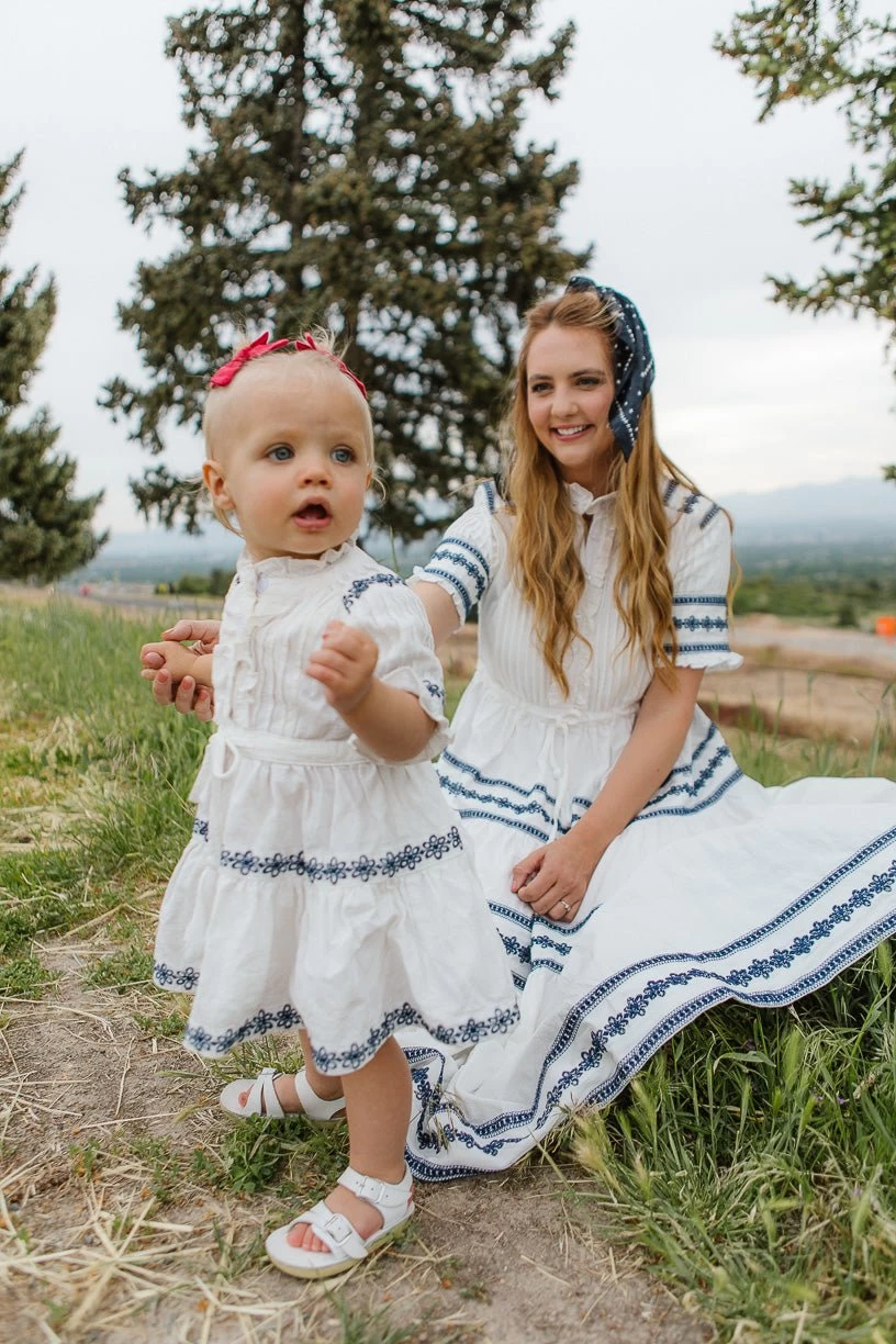 Baby Santorini Dress Set - Image 4