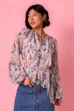 Imogen Top In Cordelia Floral