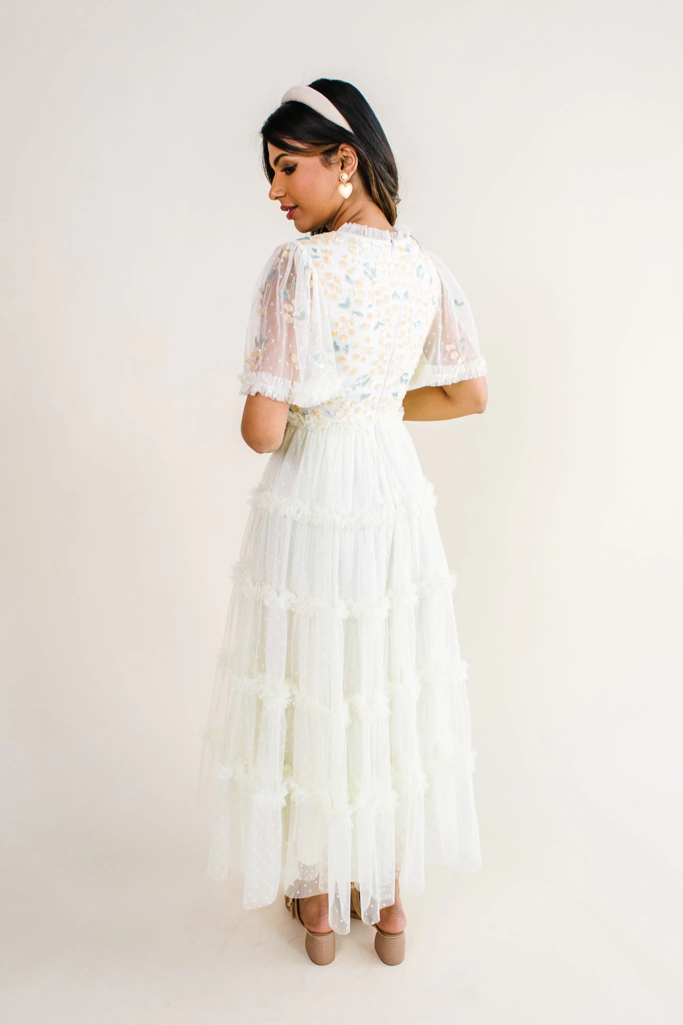 Annalise Dress In Light Yellow - FINAL SALE - Image 2